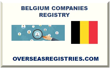 BELGIUM COMPANIES REGISTRY 2025 