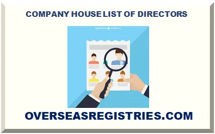 COMPANY HOUSE LIST OF DIRECTORS 2025