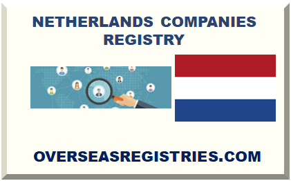NETHERLANDS COMPANIES REGISTRY 2023
