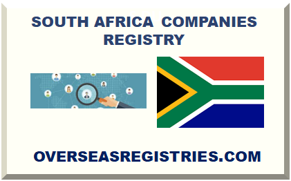 SOUTH AFRICA COMPANIES REGISTRY 2023
