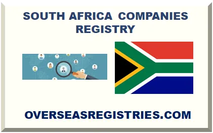SOUTH AFRICA COMPANIES REGISTRY 2025
