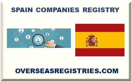 SPAIN COMPANIES REGISTRY 2025