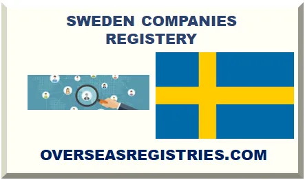 SWEDEN COMPANIES REGISTERY 2025