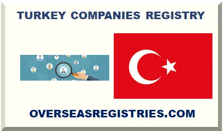 TURKEY COMPANIES REGISTRY 2025