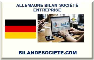ALLEMAGNE BILAN DE SOCIÉTÉ 2025