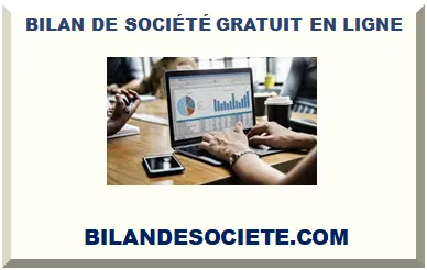 BILAN DE SOCIÉTÉ GRATUIT 2025 EN LIGNE