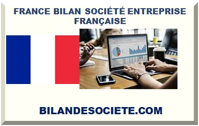FRANCE BILAN SOCIÉTÉ ENTREPRISE FRANÇAISE