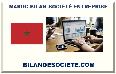 MAROC BILAN SOCIÉTÉ ENTREPRISE 2025