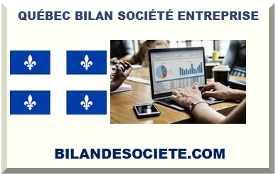 QUÉBEC BILAN SOCIÉTÉ ENTREPRISE