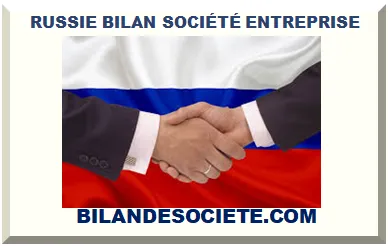 RUSSIE BILAN SOCIÉTÉ ENTREPRISE