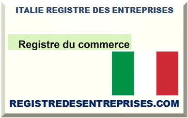 ITALIE REGISTRE DES ENTREPRISES 2025