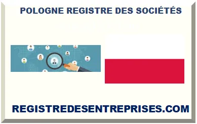 POLOGNE REGISTRE DES SOCIÉTÉS