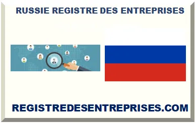 RUSSIE REGISTRE DES ENTREPRISES 2025