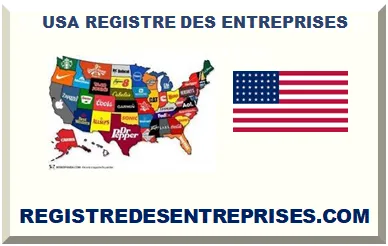 USA REGISTRE DES ENTREPRISES 2025